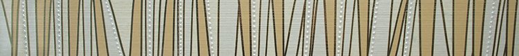 Бордюры Rodnoe Siena Glam Cenafa Beige, цвет бежевый, поверхность матовая, прямоугольник, 54x500