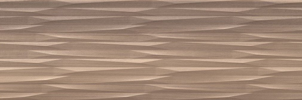 Керамическая плитка Saloni Eucalypt Prismas Marron FLB630, цвет коричневый, поверхность матовая, прямоугольник, 400x1200