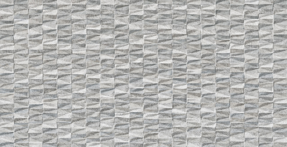 Декоративные элементы Gaya Fores Canyon Deco Grey, цвет серый, поверхность рельефная, прямоугольник, 320x625
