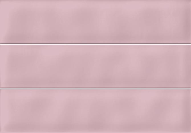 Керамическая плитка Vives Hanami Rosa VIV-HAN-012, цвет розовый, поверхность глянцевая, под кирпич, 230x335