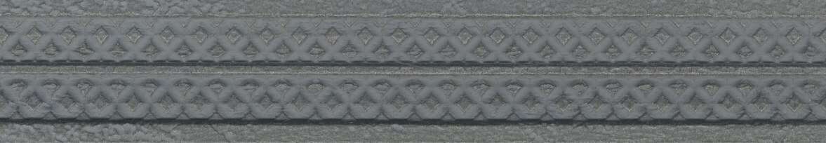 Бордюры Aparici Steel Grey Cf-B, цвет серый, поверхность матовая, прямоугольник, 45x253