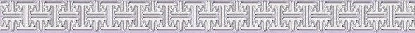 Бордюры Нефрит керамика Киото 05-01-1-58-03-61-1401-0, цвет серый, поверхность матовая, прямоугольник, 50x600