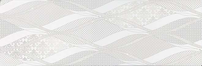 Декоративные элементы Kerama Marazzi Декор Руаяль HGD\A313\13000R, цвет белый, поверхность матовая, прямоугольник, 300x895