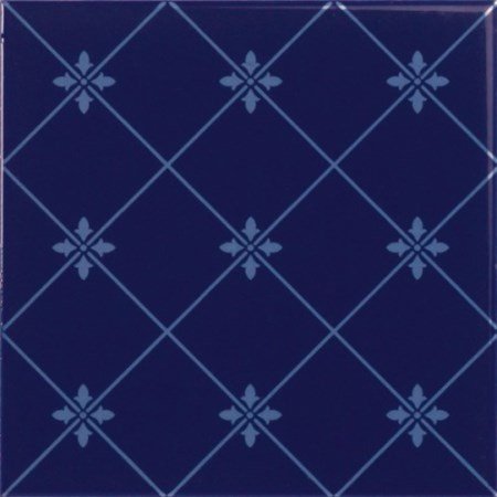 Керамическая плитка APE Lord Delis Cobalto, цвет синий, поверхность глянцевая, квадрат, 200x200
