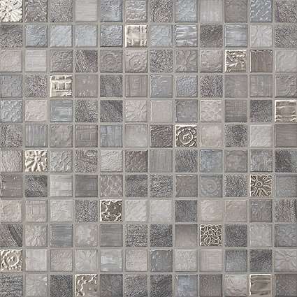 Мозаика Jasba 40125 Traces Lava Grey Mix, цвет серый, поверхность матовая, квадрат, 316x316
