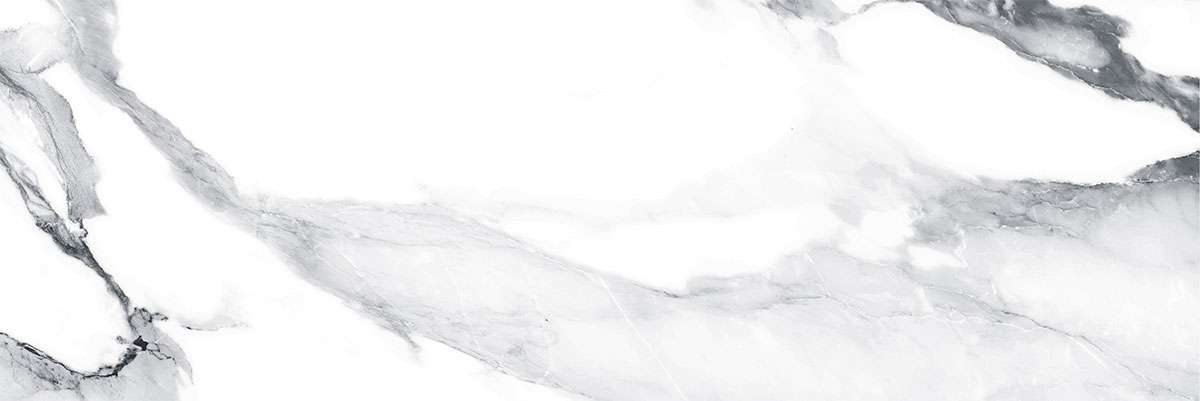 Керамическая плитка Geotiles Valeria Plata, цвет белый серый, поверхность глянцевая, прямоугольник, 333x1000