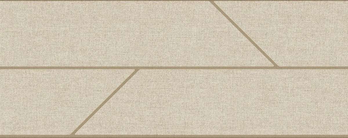 Керамическая плитка Porcelanosa Tailor Taupe Deco 100337365, цвет белый, поверхность матовая, прямоугольник, 596x1500