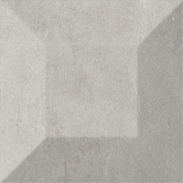 Декоративные элементы Dual Gres Dec. Monestir Cubo Silver, цвет серый, поверхность матовая, квадрат, 250x250