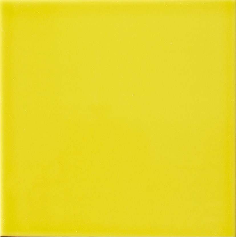 Керамическая плитка Aparici Pop Lime, цвет жёлтый, поверхность матовая, квадрат, 200x200