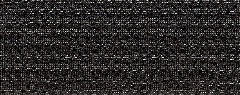 Керамическая плитка Tubadzin Coralle Black STR, цвет чёрный, поверхность матовая, прямоугольник, 298x748