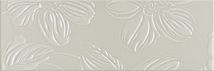Декоративные элементы Domino Anya Decor Shape Grey, цвет серый, поверхность глянцевая, прямоугольник, 200x600