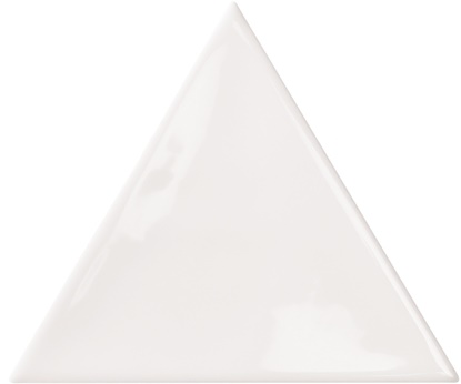 Керамическая плитка Bestile Bondi Triangle White, цвет белый, поверхность матовая, прямоугольник, 115x130