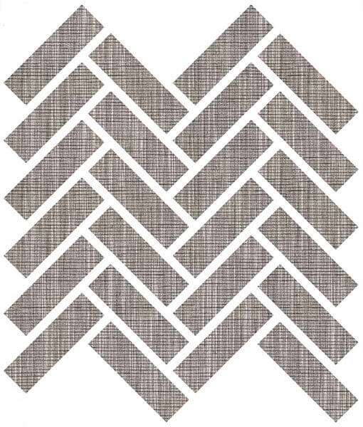 Мозаика Sant Agostino Tailorart Spina Grey CSASPTGY30, цвет серый, поверхность матовая, квадрат, 300x300