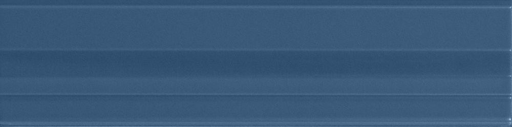 Бордюры Grazia Elegance Finale Storm Craquele FINELQ6, цвет синий, поверхность глянцевая, прямоугольник, 85x350