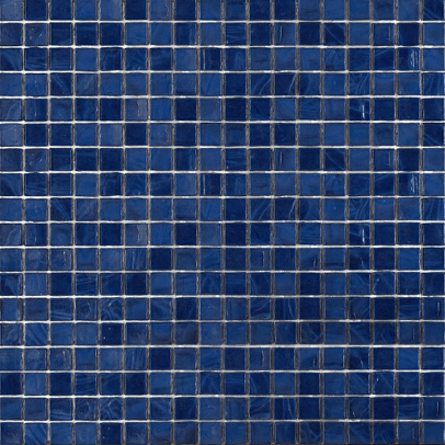 Мозаика Art & Natura Classic Laura 4, цвет синий, поверхность глянцевая, квадрат, 295x295