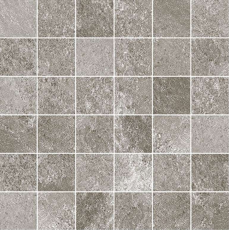 Мозаика Sant Agostino Shadestone Mosaico Grey Nat CSAMSTGN30, цвет серый, поверхность матовая, квадрат, 300x300