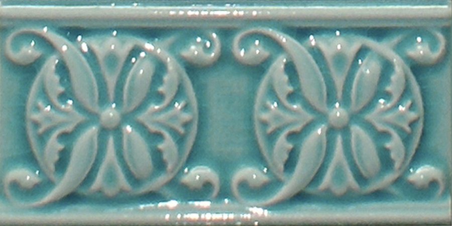 Бордюры Cobsa Plus Classic 10 Nilo, цвет голубой, поверхность глянцевая, прямоугольник, 75x150