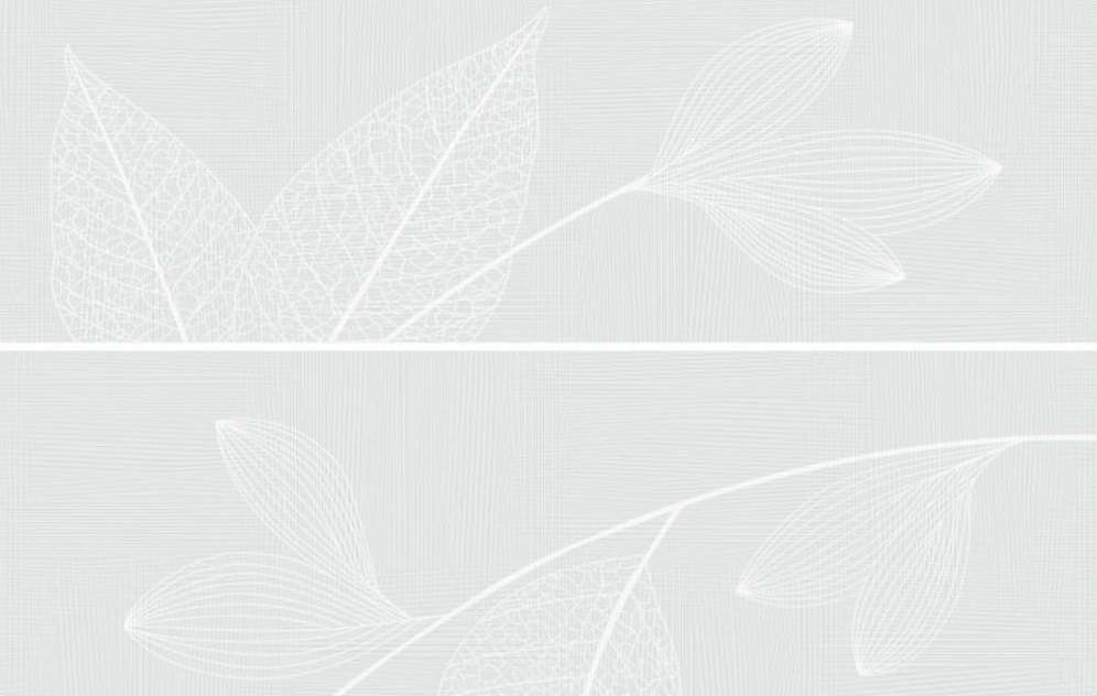 Панно Grespania Kioto Loto Sage 17KI63L, цвет серый, поверхность матовая, прямоугольник, 315x1000
