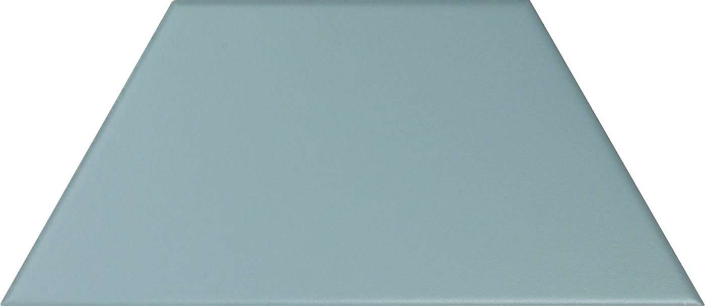 Керамическая плитка Tonalite Trapez Celestial, цвет голубой, поверхность матовая, прямоугольник, 100x230