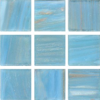 Мозаика Irida Space И10.111(6), цвет голубой, поверхность глянцевая, квадрат, 318x318