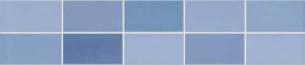 Бордюры Marazzi Espana L-Minimal Azul D318, цвет синий, поверхность матовая, прямоугольник, 80x380