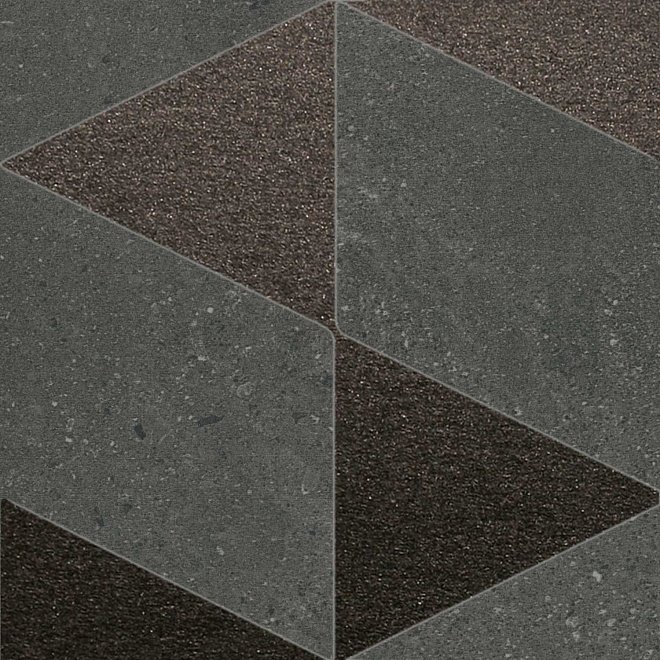 Декоративные элементы Kerama Marazzi Матрикс Антрацит SBD045\SG1592, цвет чёрный, поверхность матовая, квадрат, 200x200