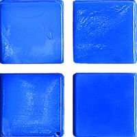 Мозаика JNJ Mosaic C-Jade JB62, цвет синий, поверхность глянцевая, квадрат, 150x150
