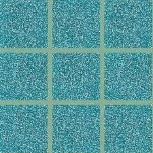 Мозаика Bisazza GM 20.96 (2) на сетке, цвет бирюзовый, поверхность матовая, квадрат, 322x322