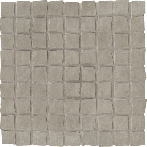 Мозаика Love Tiles Ground Mosaico Plus Tortora, цвет серый, поверхность глазурованная, квадрат, 200x200