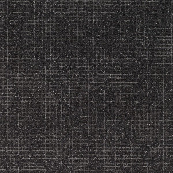 Керамогранит Mutina Cover Grid Black PUCG14, цвет чёрный, поверхность матовая, квадрат, 1200x1200