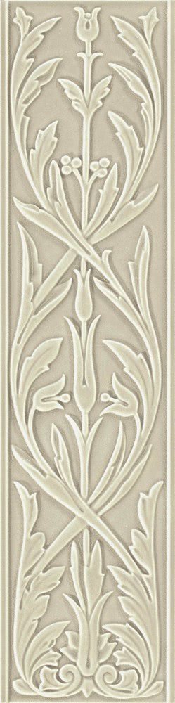 Декоративные элементы Grazia Epoque Ermitage Ivory Craquele HER2, цвет слоновая кость, поверхность глянцевая, прямоугольник, 200x800