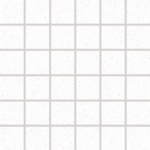 Мозаика Rako Compila White-Grey WDM05864, цвет белый, поверхность матовая, квадрат, 300x300