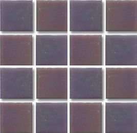 Мозаика Irida Glamour A10.145(1), цвет коричневый фиолетовый, поверхность глянцевая, квадрат, 318x318