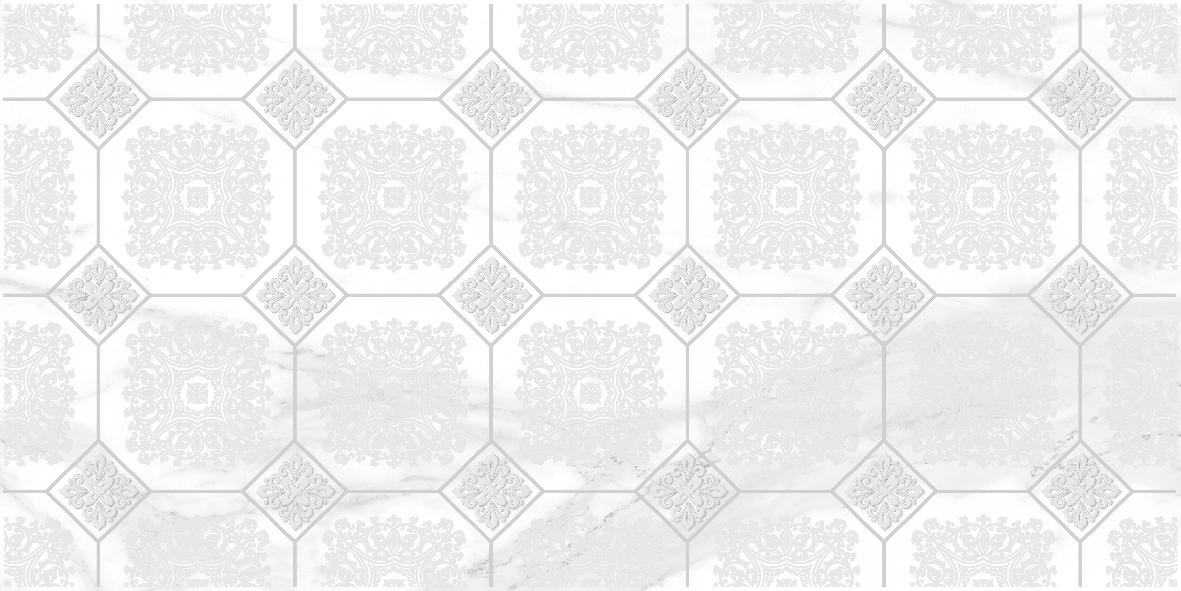 Декоративные элементы Laparet Olimpus Grand Декор белый, цвет белый, поверхность глянцевая, прямоугольник, 250x500