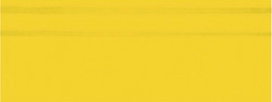Бордюры Cinca Color Line Yellow Skirting 0445/001, цвет жёлтый, поверхность глянцевая, прямоугольник, 120x320