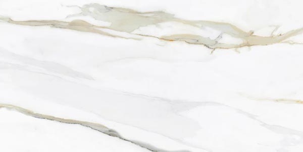 Керамогранит TAU Emporio Calacatta Nat., цвет белый, поверхность натуральная, прямоугольник, 600x1200