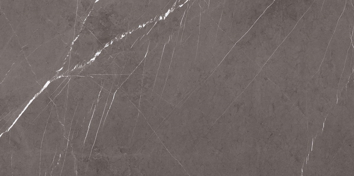 Широкоформатный керамогранит Casalgrande Padana Marmoker Grafite Lucido, цвет коричневый, поверхность матовая, прямоугольник, 1180x2360