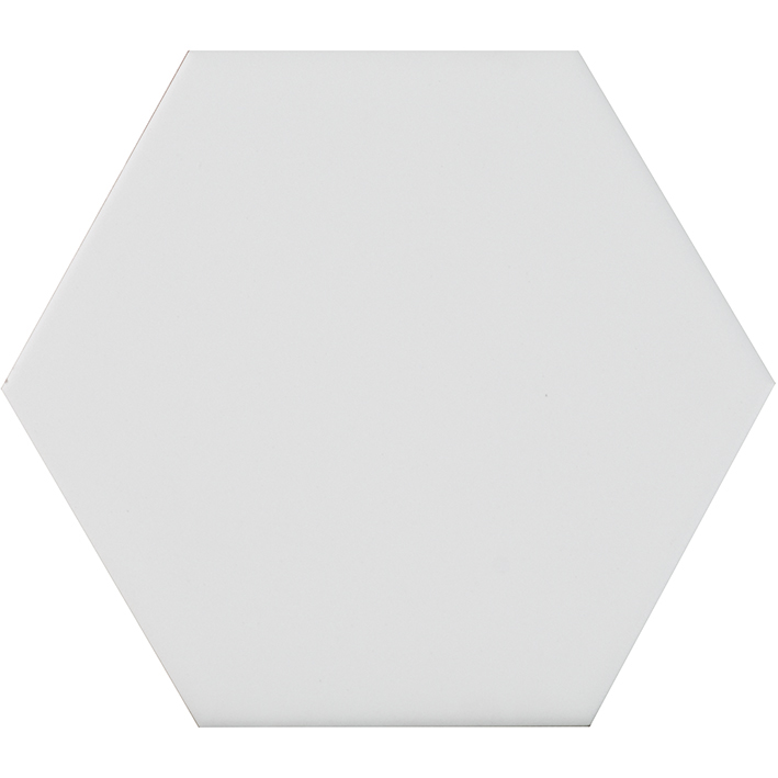 Керамическая плитка L'Antic Colonial Faces H1 Blanco L138000271, цвет белый, поверхность матовая, шестиугольник, 130x150