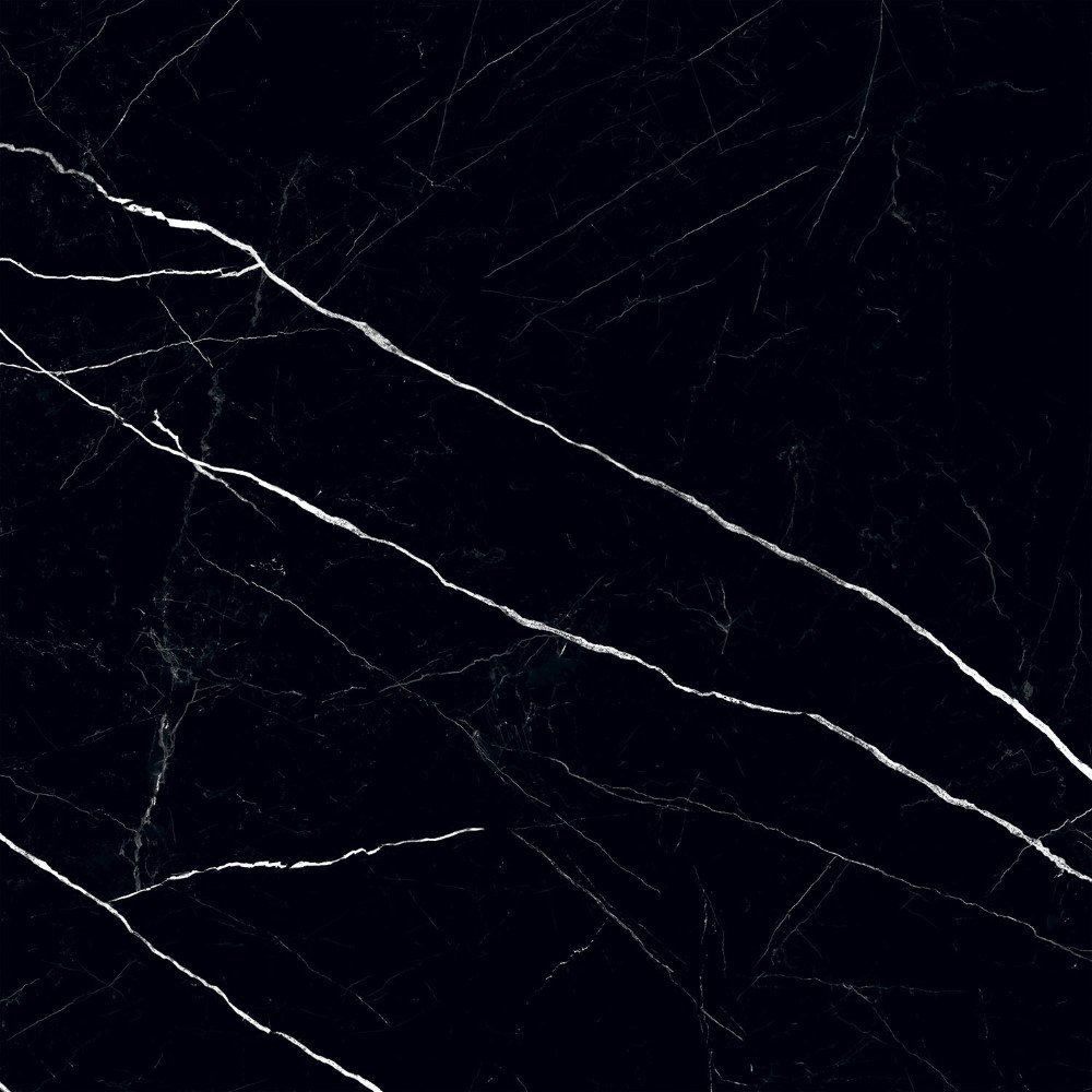 Керамогранит Maciej Zien Black Pulpis Pol, цвет чёрный, поверхность полированная, квадрат, 598x598