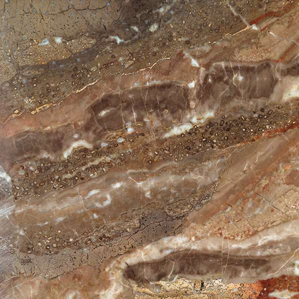 Керамогранит El Molino Rimini Plus Maron, цвет коричневый, поверхность полированная, квадрат, 590x590