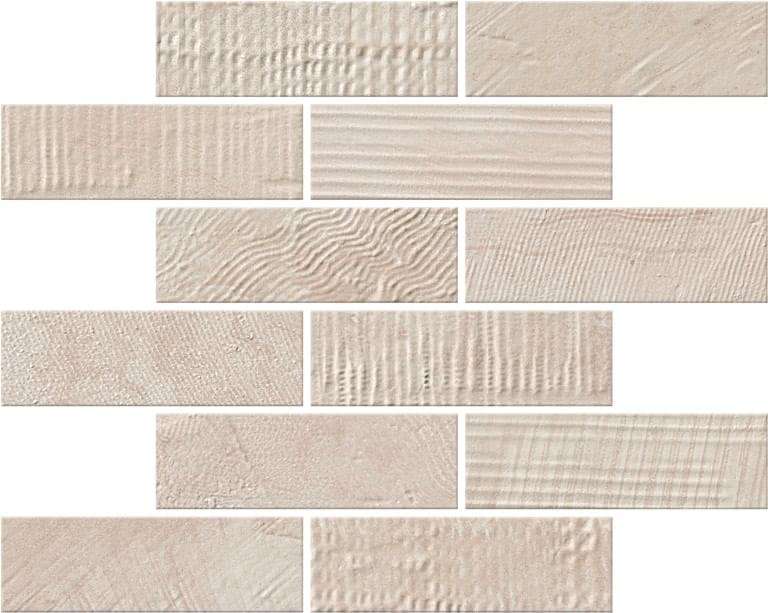 Мозаика Naxos Le Marais Bricks Ecru 75106, цвет бежевый, поверхность матовая, квадрат, 260x260