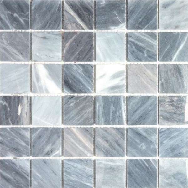 Мозаика Natural Mosaic Adriatica (4,8X4,8) 7M033-48P, цвет серый, поверхность полированная, квадрат, 305x305