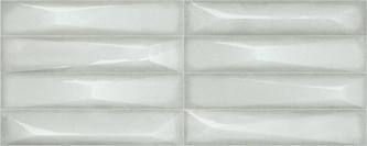 Керамическая плитка Ibero Intuition Rev. Arise Aquamarine B-22, цвет серый, поверхность глянцевая, прямоугольник, 200x500