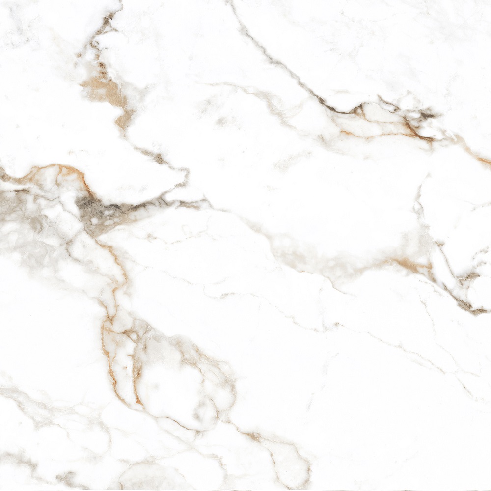 Керамогранит Italica Loreal White Polished, цвет белый, поверхность полированная, квадрат, 800x800