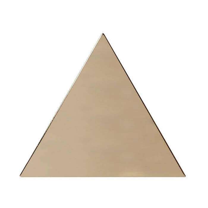 Керамическая плитка Petracers Triangolo Fondo Oro Matt, цвет бежевый, поверхность матовая, квадрат, 170x170x150