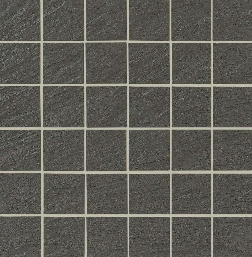 Мозаика Terratinta Archgres Mid Grey Mos. TTAR05M5SL, цвет серый, поверхность структурированная, квадрат, 300x300