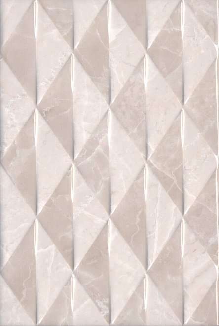Керамическая плитка Kerama Marazzi Баккара структура 8300, цвет бежевый, поверхность глянцевая, прямоугольник, 200x300