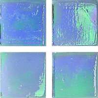 Мозаика JNJ Mosaic Ice Jade IA69, цвет голубой, поверхность глянцевая, квадрат, 150x150