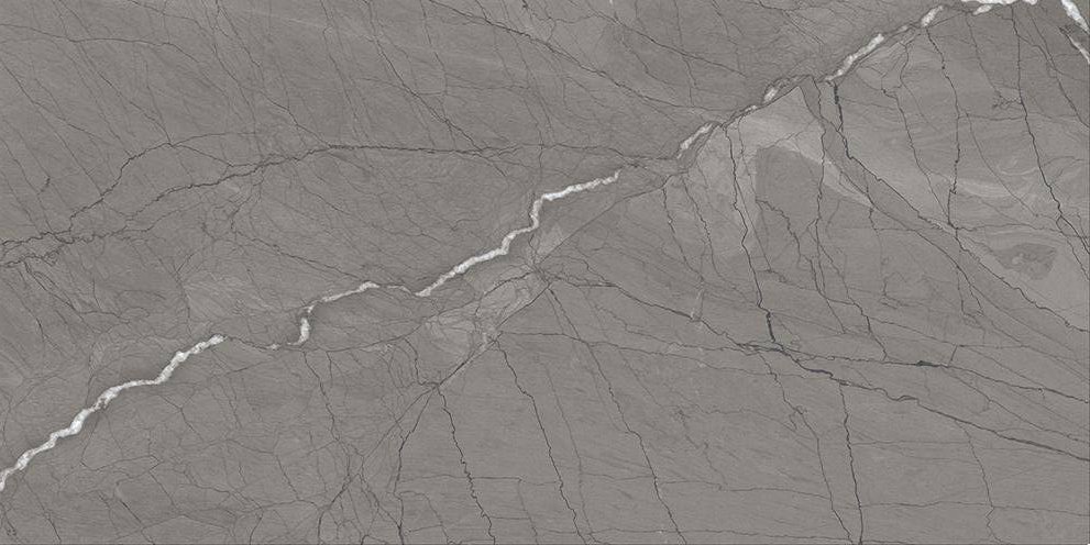 Керамогранит Art Ceramic Asterix Grey, цвет серый, поверхность полированная, прямоугольник, 600x1200