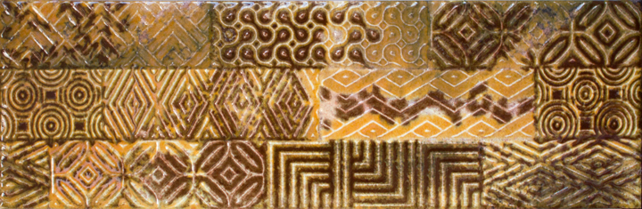Декоративные элементы Unicer Atrium Decor Atocha Beige, цвет коричневый, поверхность глянцевая, прямоугольник, 250x800